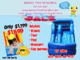 Inflatable 12' Giant Water Slide On Sale! Commercial Grade Manufacture Direct- Call Now 707-622-5867
On Sale Now $1799 Now only $1699 WOW!!!
Item Details:
Condition: Brand New in Bag- Buy Manufacture Direct and Save!!! Item:WAT-2012 12' Water Slide