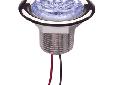 LED Starr Light - Recess Mount Operates 9-16 Volt DC Systems Rated @ 100,000 hours of service life Requires 1.25" Hole Shock and Vibration Proof Cool to the Touch No Corrosion Rated for Underwater Use 3 LEDs 1.82" x 1.85" LED Color: Blue
Manufacturer: