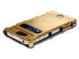 "
Columbia River INOX4G iNoxCase- iPhone 4 & 4S Case Gold
Protect your iPhone 4/4S with the stainless steel iNoxCase by visionary industrial designer Ryan Glasgow. ""Inox"", borrowed from the French lexicon, means ""stainless steel"". This ultra-thin and