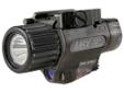 Insight L3 M6X Long Gun Tactical Light w/laser LED, 150+ Lumens Green Laser Black - 1913 Rail Mount. The M6X-G Tactical Green Laser Illuminator, designed and built for combat deployment with U.S. Special Operations personnel, now offers a high visibility