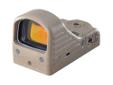 Insight L3 Mini Red Dot Sight 3.5MOA MilSpec Tan - No Mount. The Insight L3 MRDS was designed to aid rapid target acquisition at close combat distances. Its small footprint, low power consumption, and auto and manual dot intensity adjustment with 4