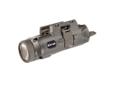 Insight L3 WL1 Rifle Tactical Light LED, 150+ Lumens Black - Cam Lock Rail Mount. The WL1-AA is the first tactical weapon light to offer powerful performance on readily available AA batteries, making it very cost effective. The WL1-AA uses two AA