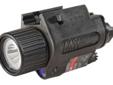 The M6 is the most popular tactical illuminator/laser combination available today and is widely used for both law enforcement and personal defense because of its lightweight design and reputation for rugged reliability.The M6 LED's new LED emitter