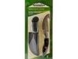 "
Remington Accessories 19312 Insignia Knives Black Laminate Wood, Gut Hook
Remington Insignia Gut Hook Fixed Blade w/Black Laminated Wood Handle
Specifications:
- Type: Fixed
- Blade Type: Gut Hook
- Blade Length: 3 1/2""
- Length: 8""
- Steel: 440
