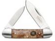 "
Remington Accessories 19329 Insignia Knives Folder Burl Wood Canoe
Sportsman Series Insignia Edition Knives
- 440 stainless steel blade
- Burl wood handle
- Sportsman Series medallion inlayed in handle
- Fixed: 3 1/2"" Blade, 8"" Overall Length
- Large