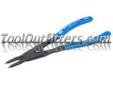"
OTC 500 OTC0500 Internal Straight Snap Ring Pliers
Features and Benefits:
The bore of the shaft diameter range 1-13/16" to 3 1/2"
Size range of ring 181 to 300
Durable construction
There is such a wide variety of retaining pliers, available individually