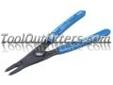 "
OTC 100 OTC0100 Internal Straight Snap Ring Pliers
Features and Benefits:
The bore of the shaft diameter range 3/8" to 1 1/32"
Size range of ring 37 to 102
Durable construction
There is such a wide variety of retaining pliers, available individually or