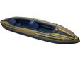 The Intex Challenger Kayaks two person unit is designed for twice as much fun. They come with 84" aluminum oars and a high-output hand pump. Hard plastic skegs on the underside of the kayak (similar to the underside of a surfboard) provide directional