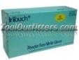 "
Q311-XL BLGQ311-XL InTouchÂ® Blue Nitrile Gloves, XLarge
Features and Benefits:
5 mil Thick Nitrile
Latex free
Powder free
Approved for medical use
Textured grip
Superior Protection at a Great Price! Made of 100% Quality Nitrile. The InTouchÂ® Series