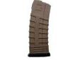 Tapco MAG4830-DE Intrafuse 30rd Mini-14 Magazine Dark Earth
The INTRAFUSEÂ® magazine for the Mini-14 is designed with aggressive horizontal grooves that offer increased styling and gripping surface. Equipped with a heavy duty spring and an anti-tilt