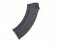 "
Tapco MAG0632-BK Intrafuse AK-47 Smooth Side Magazine 30 Round, Black
Intrafuse AK-47 Smooth Side 30rd Black
Specifications:
- Designed in the spirit of the original Bulgarian steel magazine for use with the AK-47
- Holds 30 rounds of 7.62 x 39mm