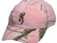 "
Browning 308379261 Rimfire 3D Buckmark Cap Realtree AP
Browning Rimfire Cap, Realtree AP Pink
Features:
- Cotton/Polyester twill
- Real Tree camo patterns
- Hook and Loop back closure
- Pre-curved brim
- One size fits most "Price: $8.6
Source: