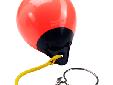 Anchor Ring Anchor Retrieval Assembly - Â¼" stainless steel Ring w/Jumbo Red Buoy002.7RBuoy Size: JumboBuoy Diameter: 18.5"Lifting Capacity: 80lbsColor: RedAnchor Ring anchor retrieval is designed for offshore applications where longer lengths of anchor