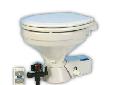 Quiet Flush Electric Toilet - FreshwaterDesigned to radically reduce noise levels, Quiet Flush Toilets make life on board more comfortable for all crew members, even those sleeping!Features:Three way control panel allows the operator to select a normal