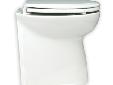 Deluxe Flush Electric ToiletYou may install JABSCO Deluxe Flush electrically operated marine toilet in both power and sailing craft, either above or below the waterline, for use onsea, river, lake or canal.Features:Space saving stylish designRegular