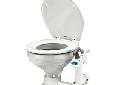 Manual ToiletYou may install JABSCO regular bowl manually operated marine toilets in both power and sailing craft, either above or below the waterline, for use on sea, river, lake or canal. Your installation may discharge the waste either overboard