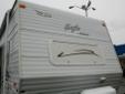 .
2002 Jayco Eagle 266FBS
Call (606) 928-6795 for pricing
Summit RV
(606) 928-6795
6611 US 60,
Ashland, KY 41102
Camp out in style with this gently used 2002 Jayco Eagle 266FBS. With 26 feet of length in white, this amazing travel trailer features a white