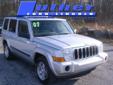 Luther Ford Lincoln
3629 Rt 119 S, Homer City, Pennsylvania 15748 -- 888-573-6967
2007 Jeep Commander Sport Pre-Owned
888-573-6967
Price: $16,000
Credit Dr. Will Get You Approved!
Click Here to View All Photos (11)
Bad Credit? No Problem!
Description:
Â 