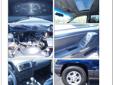 2002 Jeep Grand Cherokee Laredo
Has 6 Cyl. engine.
Beautiful looking vehicle in Blue.
It has Automatic transmission.
This Terrific car has a Dark Slate Gray interior
Air Conditioning
Rear Defroster
Front Bucket Seats
C.D. Player
AM/FM Stereo Radio
Cloth