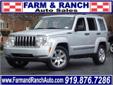 Farm & Ranch Auto Sales
4328 Louisburg Rd., Â  Raleigh, NC, US -27604Â  -- 919-876-7286
2008 Jeep Liberty Limited
Farm & Ranch Auto Sales
Call For Price
Click here for finance approval 
919-876-7286
Â 
Contact Information:
Â 
Vehicle Information:
Â 
Farm &