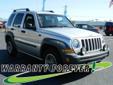 Landers McLarty Subaru
5790 University Dr., Huntsville, Alabama 35806 -- 256-830-6450
2006 Jeep Liberty 4dr Renegade Pre-Owned
256-830-6450
Price: $10,990
We believe in: Credibility!, Integrity!, And Transparency!
Click Here to View All Photos (10)
We