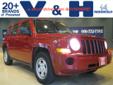 V & H Automotive
2414 North Central Ave., Marshfield, Wisconsin 54449 -- 877-509-2731
2010 Jeep Patriot Sport Pre-Owned
877-509-2731
Price: $15,940
14 lenders available call for info on financing.
Click Here to View All Photos (20)
14 lenders available