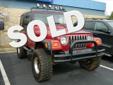 Landers McLarty Dodge Chrysler Jeep
6533 University Dr. NW, Huntsville, Alabama 35806 -- 256-830-6450
1998 Jeep Wrangler 2dr Sport Pre-Owned
256-830-6450
Price: $8,991
We believe in Credibility, Integrity, and Transparency!
Click Here to View All Photos