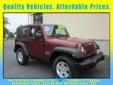 Van Andel and Flikkema
2010 Jeep Wrangler 4WD 2dr Sport Pre-Owned
$21,500
CALL - 616-363-9031
(VEHICLE PRICE DOES NOT INCLUDE TAX, TITLE AND LICENSE)
Transmission
Automatic
Stock No
J22035A
Mileage
34575
Trim
4WD 2dr Sport
Year
2010
Condition
Used
Make
