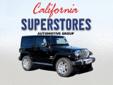 California Superstores Valencia Chrysler
Have a question about this vehicle?
Call our Internet Dept on 661-636-6935
Click Here to View All Photos (12)
2012 Jeep Wrangler Sahara New
Price: Call for Price
Exterior Color: Black clear coat
VIN: