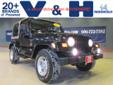 V & H Automotive
2414 North Central Ave., Marshfield, Wisconsin 54449 -- 877-509-2731
2001 Jeep Wrangler Sahara Pre-Owned
877-509-2731
Price: $10,199
14 lenders available call for info on financing.
Click Here to View All Photos (20)
14 lenders available