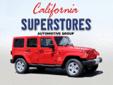 California Superstores Valencia Chrysler
Have a question about this vehicle?
Call our Internet Dept on 661-636-6935
Click Here to View All Photos (12)
2011 Jeep Wrangler Unlimited Sahara New
Price: Call for Price
Mileage: 3635
Model: Wrangler Unlimited