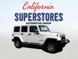 California Superstores Valencia Chrysler
Have a question about this vehicle?
Call our Internet Dept on 661-636-6935
Click Here to View All Photos (12)
2012 Jeep Wrangler Unlimited Sahara New
Price: Call for Price
Transmission: Automatic
Engine: Gas V6
