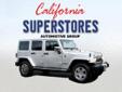 California Superstores Valencia Chrysler
Have a question about this vehicle?
Call our Internet Dept on 661-636-6935
Click Here to View All Photos (12)
2012 Jeep Wrangler Unlimited Sahara New
Price: Call for Price
Exterior Color: Bright Silver Metallic