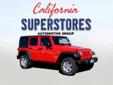 California Superstores Valencia Chrysler
Have a question about this vehicle?
Call our Internet Dept on 661-636-6935
Click Here to View All Photos (12)
2012 Jeep Wrangler Unlimited Sport New
Price: Call for Price
Transmission: Automatic
Year: 2012
Make:
