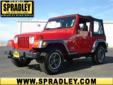 Spradley Auto Network
2828 Hwy 50 West, Â  Pueblo, CO, US -81008Â  -- 888-906-3064
2004 Jeep Wrangler X
Low mileage
Call For Price
Have a question? E-mail our Internet Team now!! 
888-906-3064
About Us:
Â 
Spradley Barickman Auto network is a locally, family
