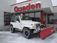 Quaden Motors
W127 East Wisconsin Ave., Okauchee, Wisconsin 53069 -- 877-377-9201
2004 Jeep Wrangler X Pre-Owned
877-377-9201
Price: $16,950
No Service Fee's
Click Here to View All Photos (9)
No Service Fee's
Â 
Contact Information:
Â 
Vehicle Information:
