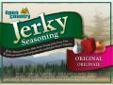 "
Open Country BJ-6SK Jerky Spice Original (6 Pack)
The most popular jerky flavor, Original, has been a real hit! This six pack includes 6 Original Flavor Spice packs and 6 Cure packs so you can give it a try yourself!"Price: $4.69
Source: