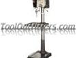 "
JET 354402 JET354402 JET J-2550 20"" Floor Model Drill Press
Features and Benefits:
Cast Iron head
Large quill
Head casting features a permanently lubricated ball bearing spindle assembly, using four heavy duty ball bearings in an enclosed quill for