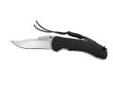 "
Ontario Knife Company 8904 JPT-3R Drop Point Black Round Handle Stainless, Plain
This is one of the knives from Ontario Knife's second series of Joe Pardue Utiliac knives. This series features AUS-8A steel blades at 0.115"" thickness that are flat