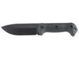 KA-BAR BK2 Hunting Knife - Fixed Style - 5.25"" Blade - Drop Point - Carbon Steel BK2
For all those who camp, hunt or spend time afield. The Campanion works just as happily splitting out kindling as it does prying apart joints and skinning game, not to