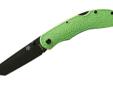 Accessories: Dual Thumb Stud/Pocket ClipDescription: Tanto PointEdge: PlainFinish/Color: AUS 8A/BlackFrame/Material: Neon Green NylonModel: ZKModel: ZombieSize: 3.375"Type: Folding Knife
Manufacturer: Ka-Bar
Model: 5698
Condition: New
Price: $24.04