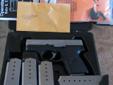 Kahr Pm9 fires a nine millimeter cartridge with a Double Action Only trigger, night sights, polymer frame with a stainless slide. The night sights are brand new intsalled by Kahr. Pistol also comes with plastic Kahr Arms pistol box with papers, lock shell