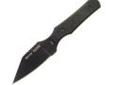 "
BlackHawk Products Group 15K200BK Kalista II Plain
Kalista II, Black G-10 Handle, Black Blade, Plain
Specifications:
- Weight : .8000
- Blade Detail: Plain
- Blade Length (inches): 3.30
- Blade Material: AUS8A, Black
- Carry System: Injection Molded