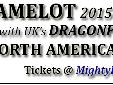 Kamelot & Dragonforce Tour Concert Tickets for Austin
Concert Tickets for Emo's East in Austin on Wednesday, May 20, 2015
Kamelot announced their 2015 North American Tour schedule which included a concert in Austin, Texas. The Kamelot 2015 Tour concert in