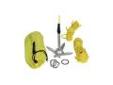 Seattle Sports 081800 Kayak Fishing Anchor Kit 3.25 Lb Blk
Seattle Sports Kayak Fishing Anchor Kit #081800 is an easy anchoring setup for the fishing paddler. A deployment rope and carabiners allow the anchor to be deployed from the cockpit at the stern