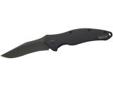 Kershaw BLACK SHALLOT 1840CKT Hunting Knife - 3.50"" Blade - Stainless Steel 1840CKT
The Kershaw Shallot series offers a longer 4 3/8"" handle made of 410 steel with Tungsten DLC black coating and a 3 1/2"" blade. Built with the latest SpeedSafe manual
