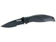 Kershaw Blackout 1550ST Cutting Knife - Fixed Style - 3.31"" Blade - Serrated Blade - Stainless Steel 1550ST
They're some of the first of Kershaw's Ken Onion SpeedSafe knives and still among the best. All feature 13C26 stainless-steel blades for strength