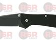 Leek BlackSpecifications:- Steel: 440A Stainless Steel tungsten DLC coated- Handle: 410 Stainless Steel tungsten DLC coated- Blade: 3"- Closed: 4"- Weight: 3.1oz
Manufacturer: Kershaw Knives
Model: 1660CKT
Condition: New
Price: $47.77
Availability: In