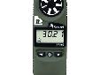 2500 Pocket Weather Meter - Olive Drab Night VisionPart #: 0825NVThe Kestrel 2500 Pocket Weather Meter measures wind and temperature with total accuracy, and has the added benefits of an air pressure sensor that provides altitude and barometric