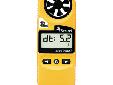 3500DT Delta T Meter - YellowPart #: 0835DTDesigned specifically for agricultural professionals, the Kestrel 3500 Delta T provides Delta T readings. Delta T is the spread between the wet bulb temperature and the dry bulb temperature, and it offers a quick
